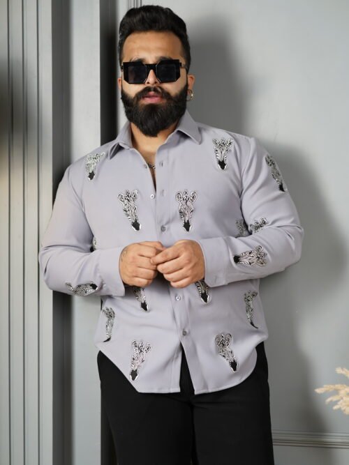 The Grey Zebra shirt