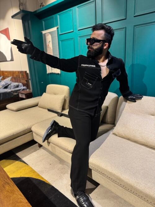 Propaganda Black Shacket